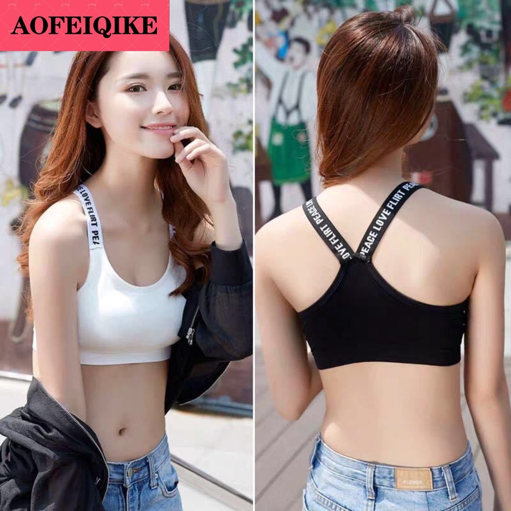 T Shirt Bra Seamless - 40-65Kg soutien-gorge Sexy haut femmes Sport