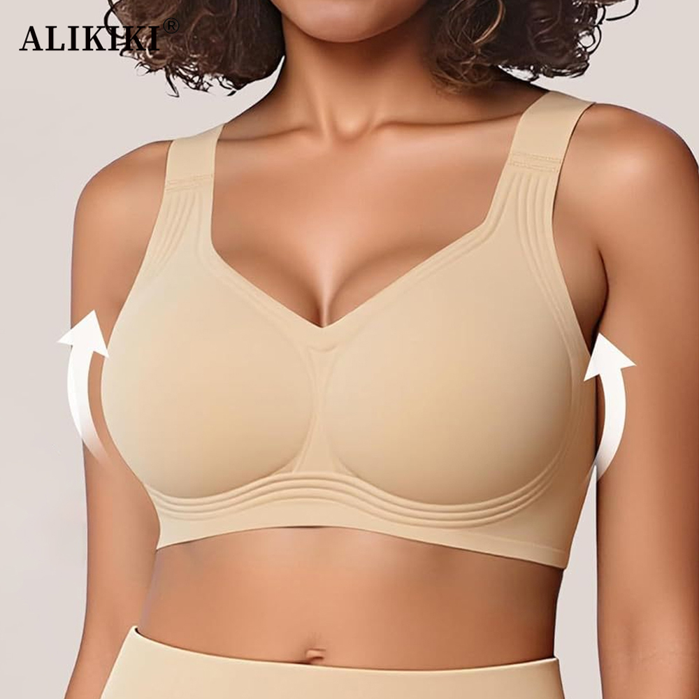 T Shirt Bra Seamless - Soutien-gorge push-up sans coutures, sans armatures,