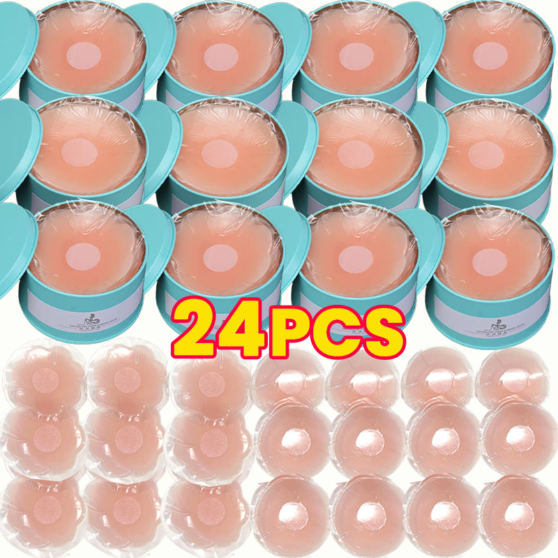 Push Up Bra Silicone - 2026 Couvre-tétons réutilisables pour femmes, en