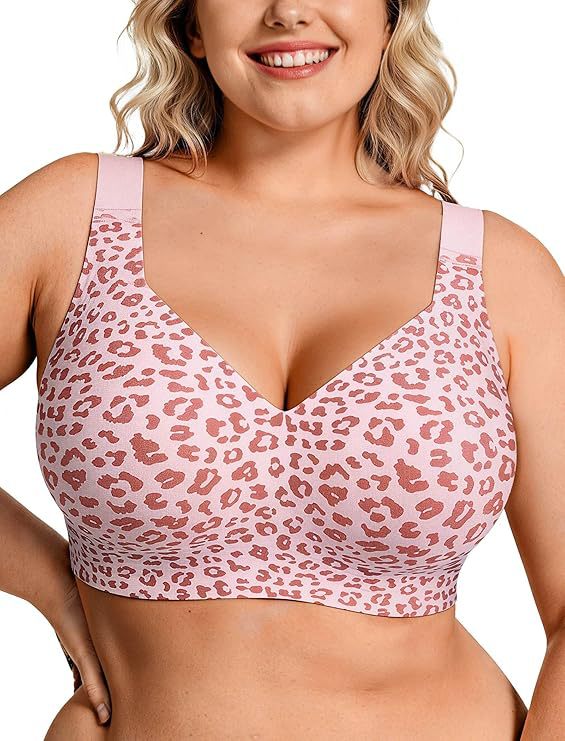 Minimizer Bra Women - Soutien-gorge sans fil en gelée grande