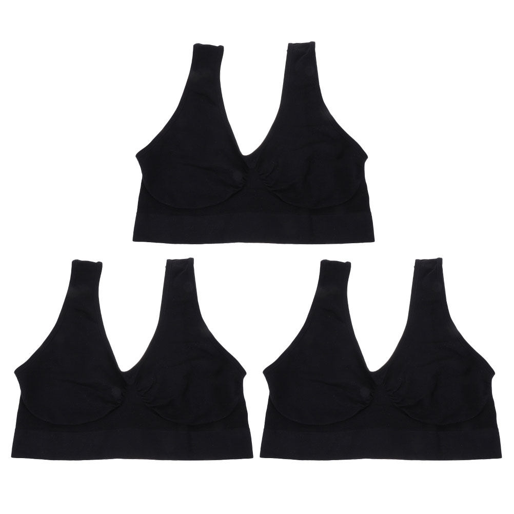 Wirefree Bra Comfort - 3 pièces de soutiens-gorge de sport