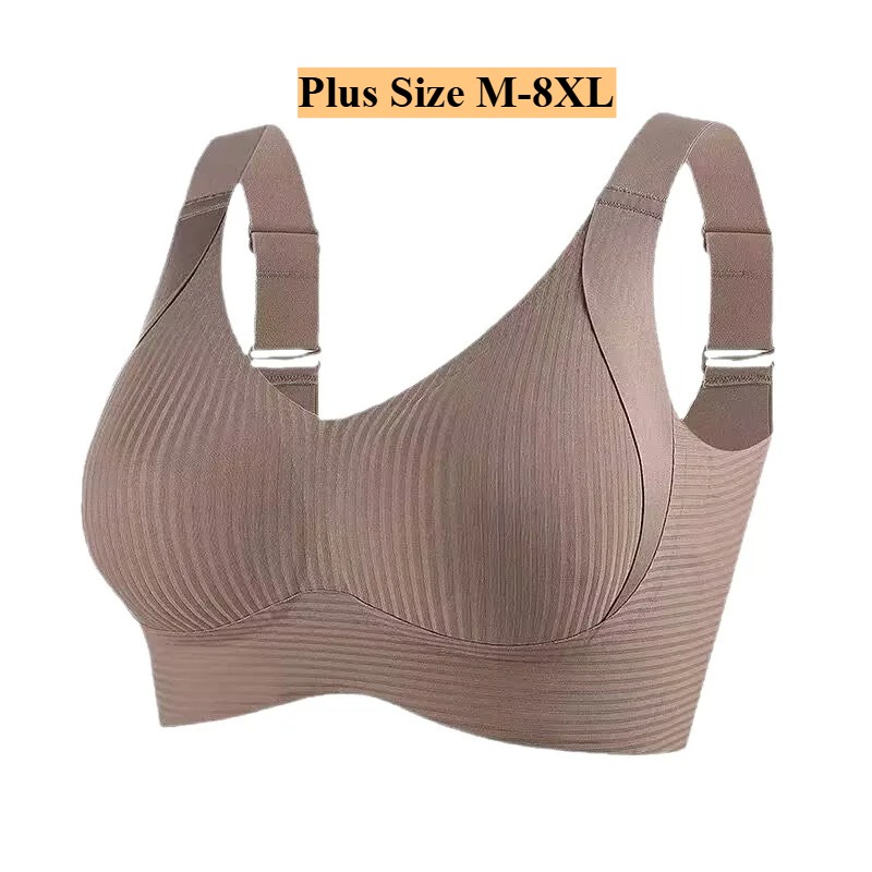 Minimizer Bra Women - Soutien-gorge sans fil respirant à large