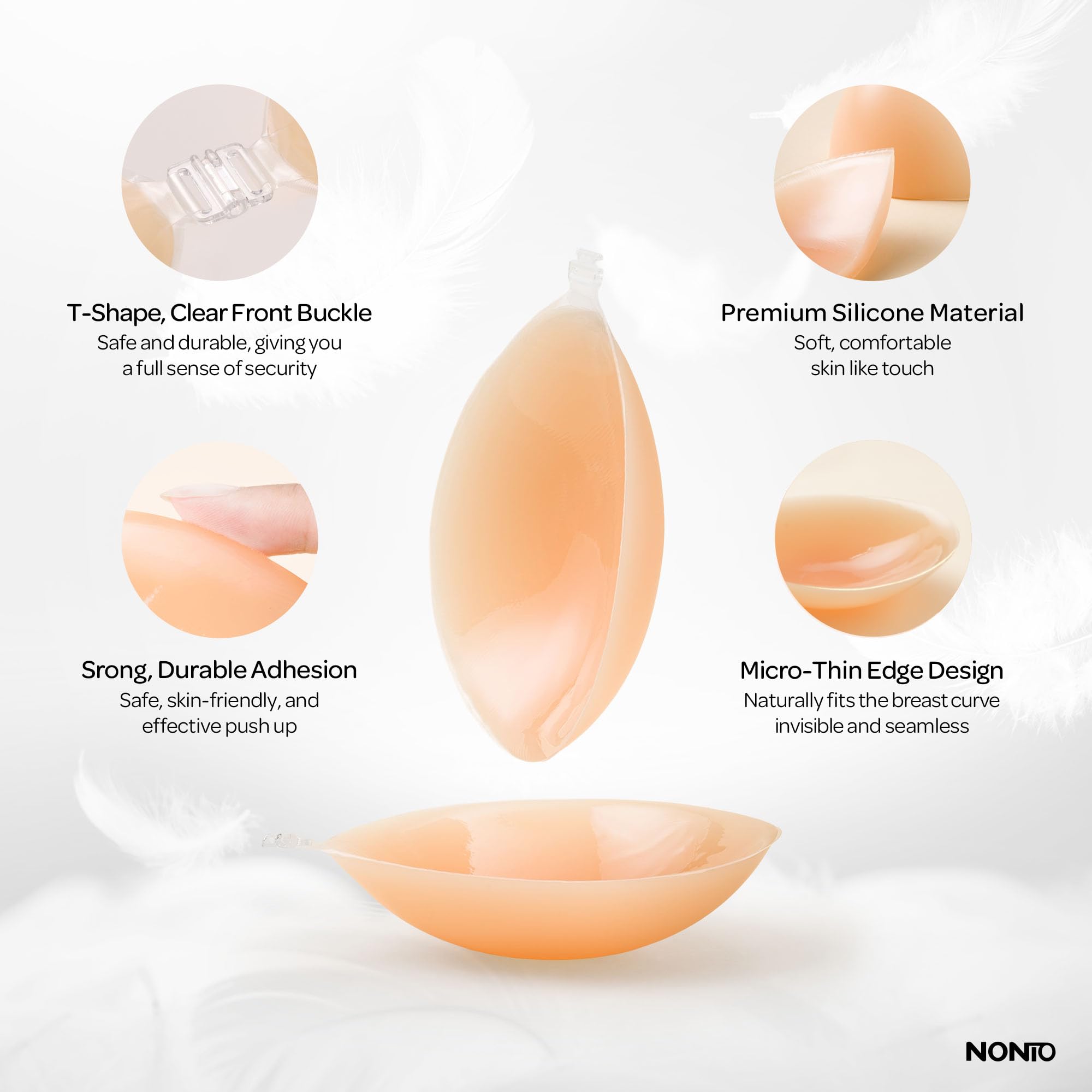 Soutien-gorge adhésif sans bre - Backless Bra Sticky avis et prix