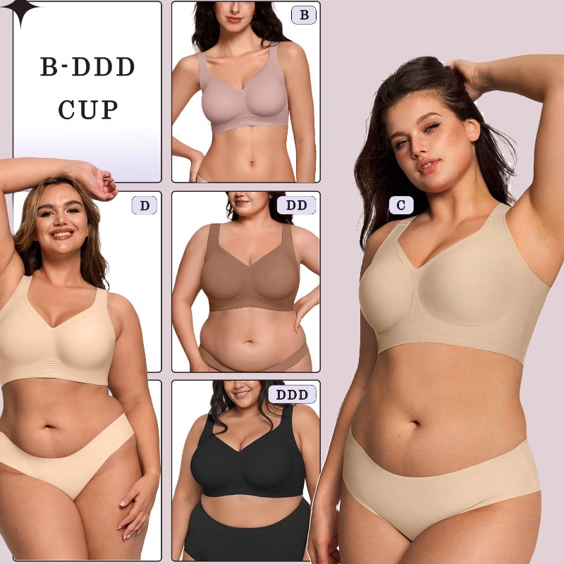 Soutien-gorge sans fil en gelé - Minimizer Bra Women avis et prix
