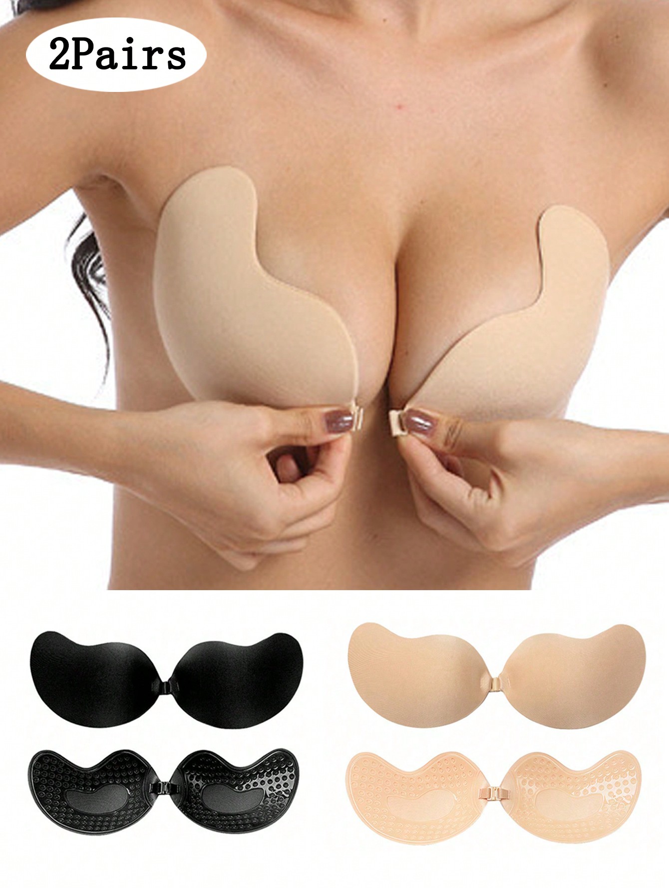 Lot de 2 soutiens-gorge invisi - Strapless Bra Adhesive avis et prix